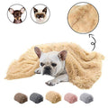 Plush pet mat double pet blanket