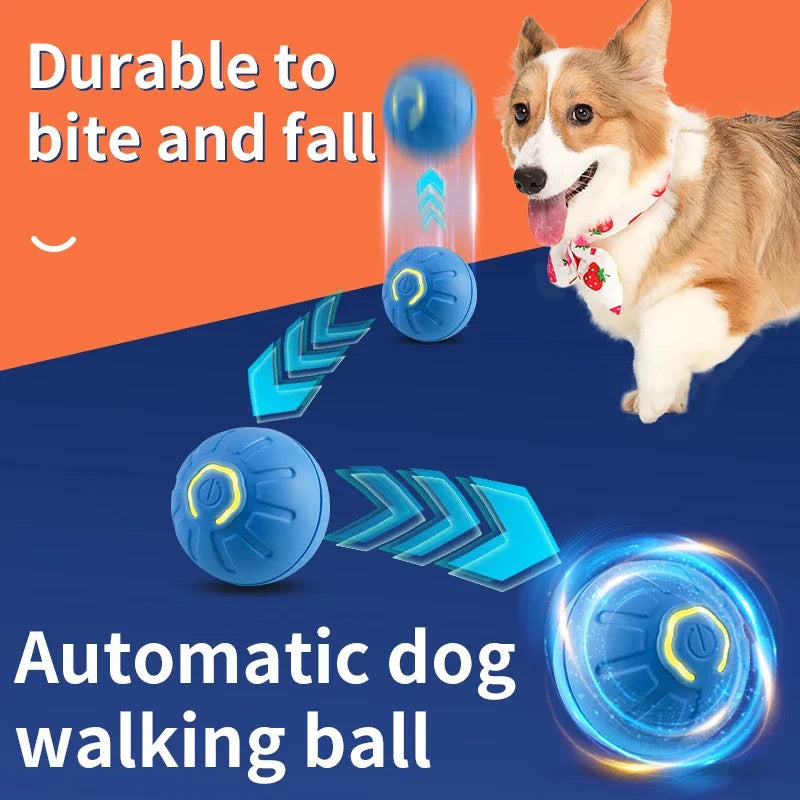 Smart Dog Toy Ball Electronic Interactive Pet Toy Moving