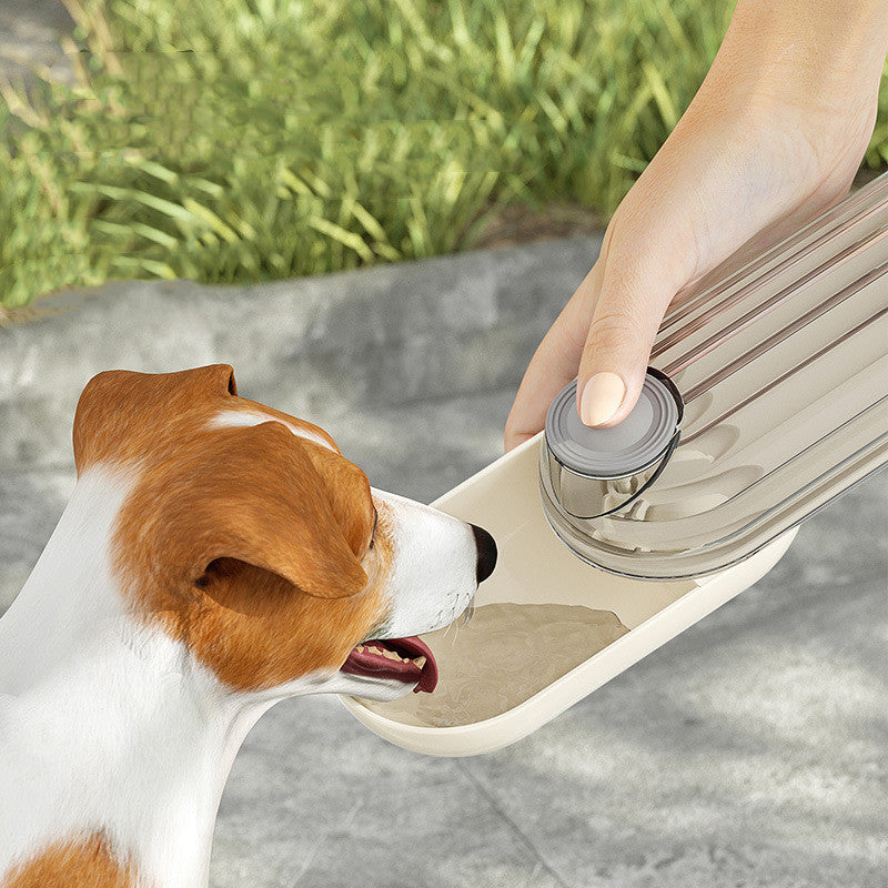 2 em 1 portátil para passeio de cachorro verde com design de segmento