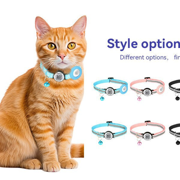 QR Code Collar Positioning Anti-lost Tracking Pet Collar