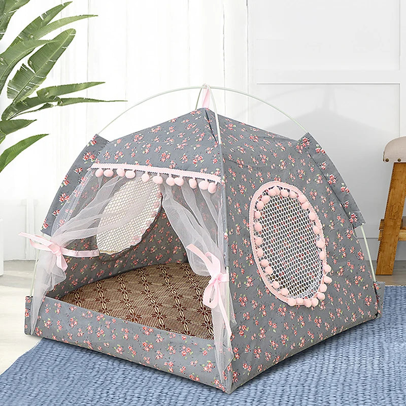 Pet Confort - Caminha Fechada Teepee com Piso