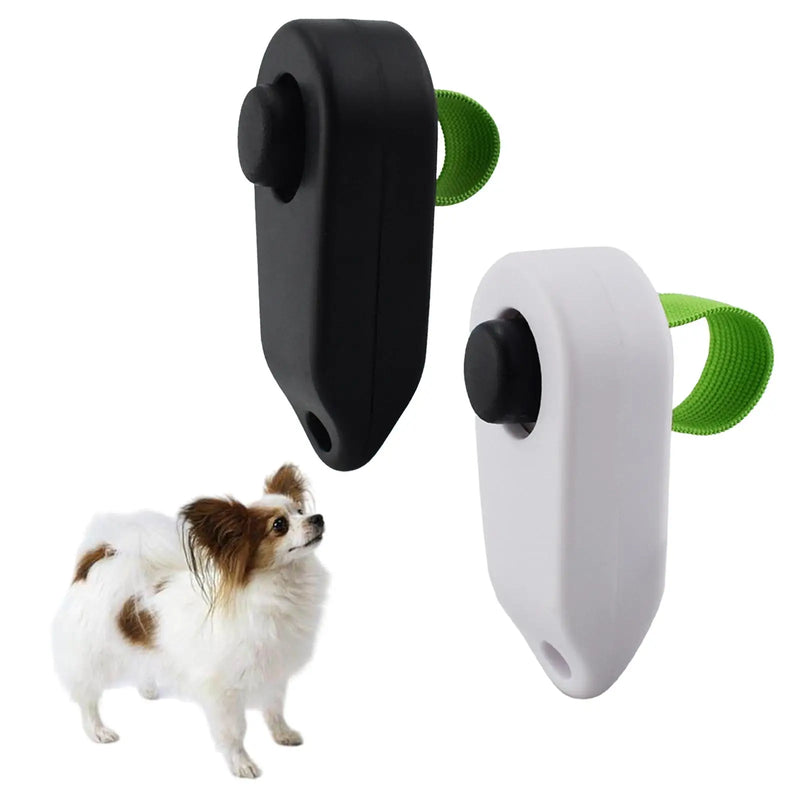 Clicker de Treinamento para Pets com Cinta Elástica - Fácil e Confortável de Usar