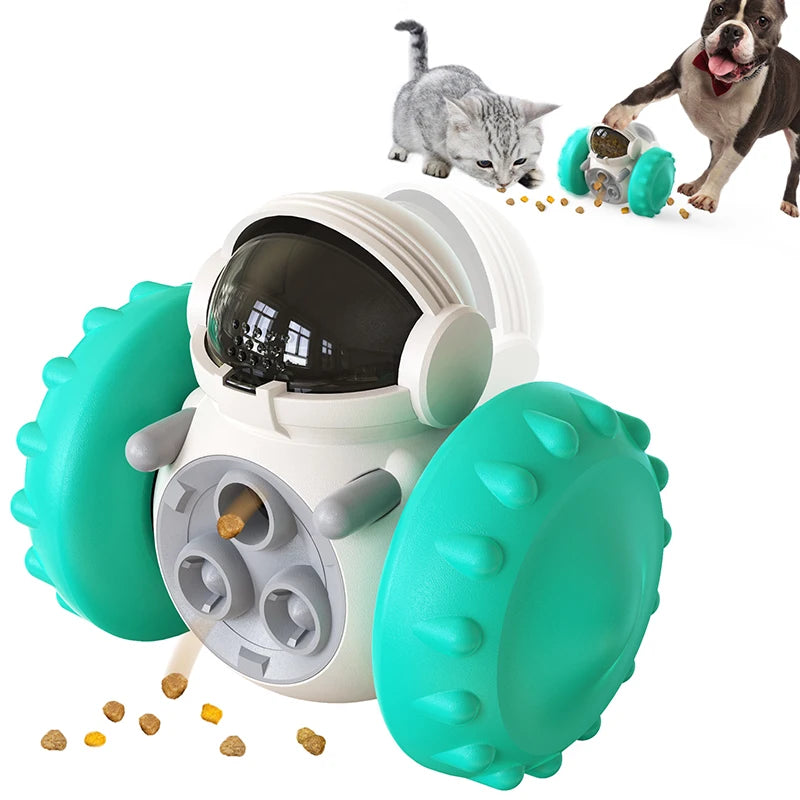 Dispenser de Comida Interativo e Divertido - Cães e Gatos