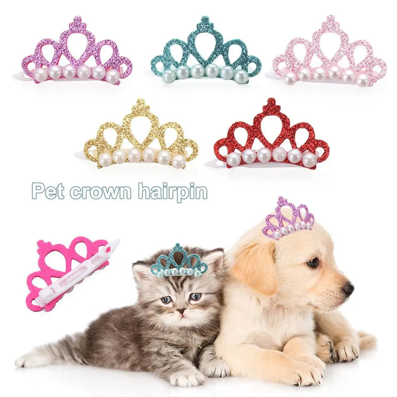 Laço de Cabelo para Pets - Acessório de Cabeça Durável e Elegante para Cães